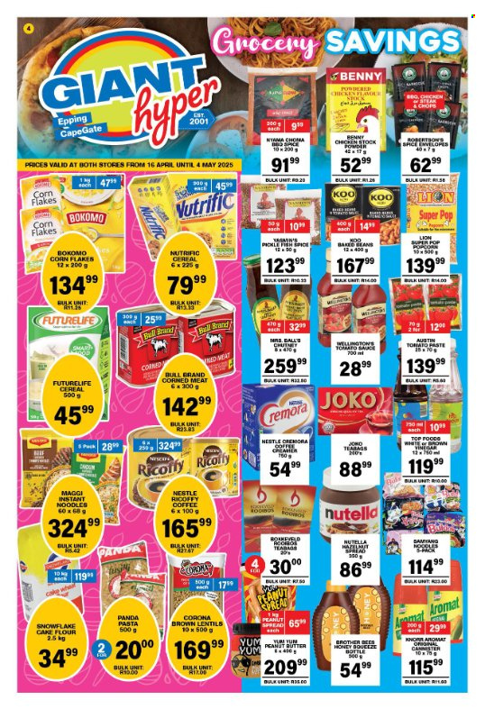 Giant Hyper specials - 16/04/2025 - 04/05/2025. Page 4
