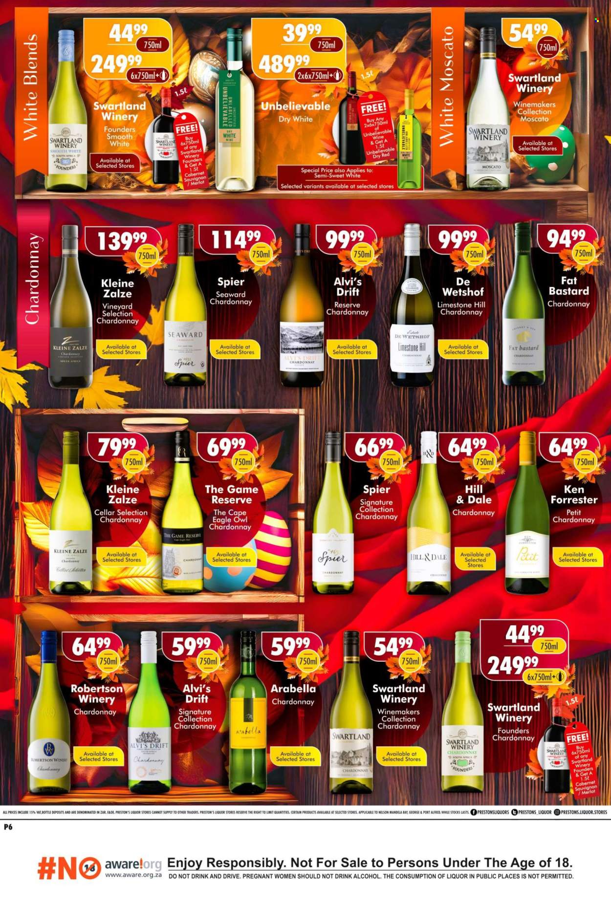 Prestons Liquor Stores specials - 14/04/2025 - 30/04/2025. Page 6