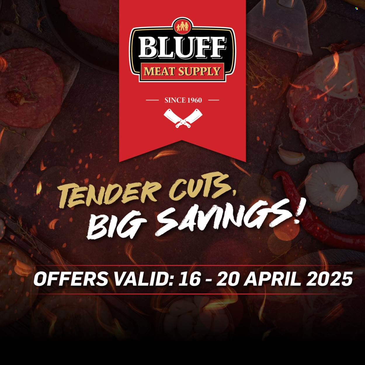 Bluff Meat Supply specials - 16/04/2025 - 20/04/2025. Page 1