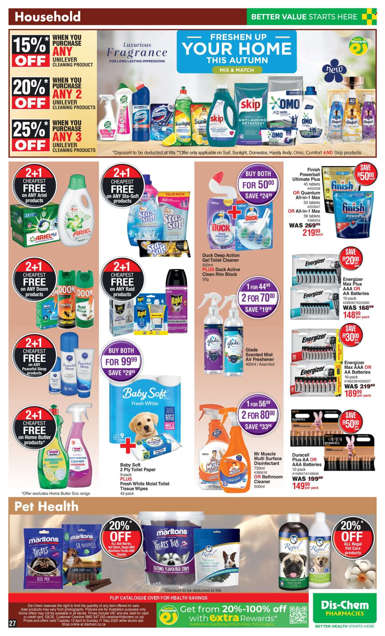Dis-Chem specials - 15/04/2025 - 11/05/2025. Page 27