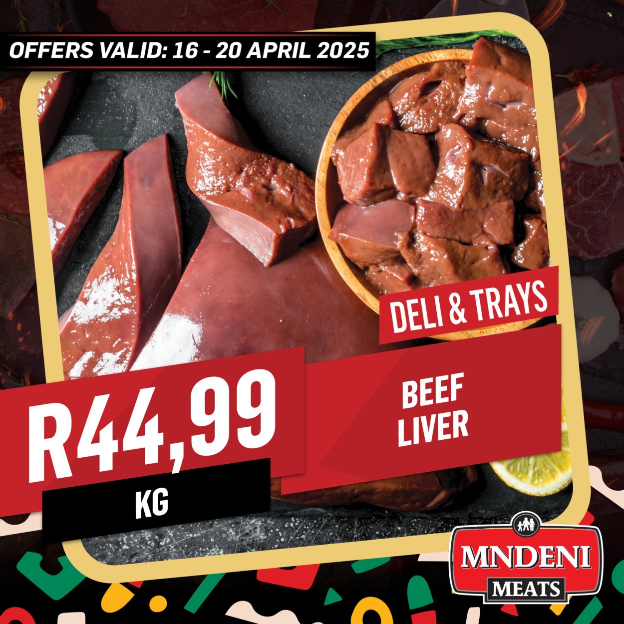 Mndeni Meats specials - 16/04/2025 - 20/04/2025. Page 5