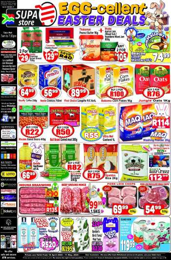Supa Store catalogue  - 16/04/2025 - 11/05/2025.