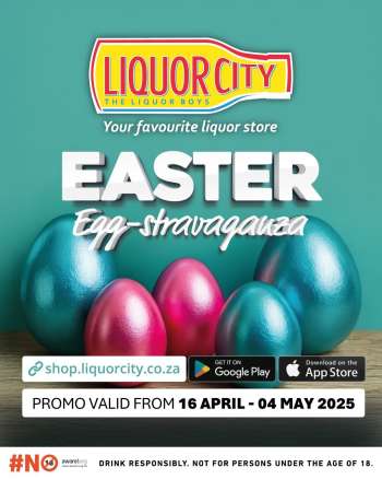 Liquor City catalogue  - 16/04/2025 - 04/05/2025.