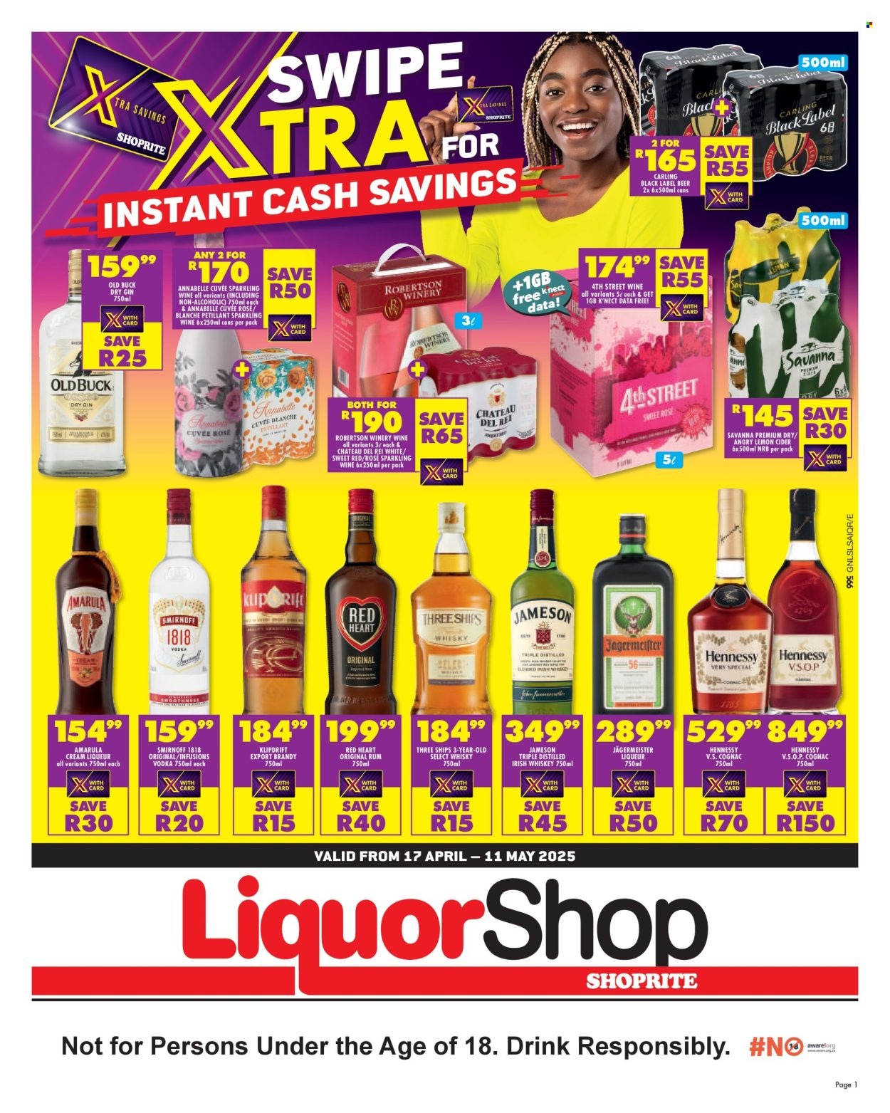Shoprite specials - 17/04/2025 - 11/05/2025. Page 1