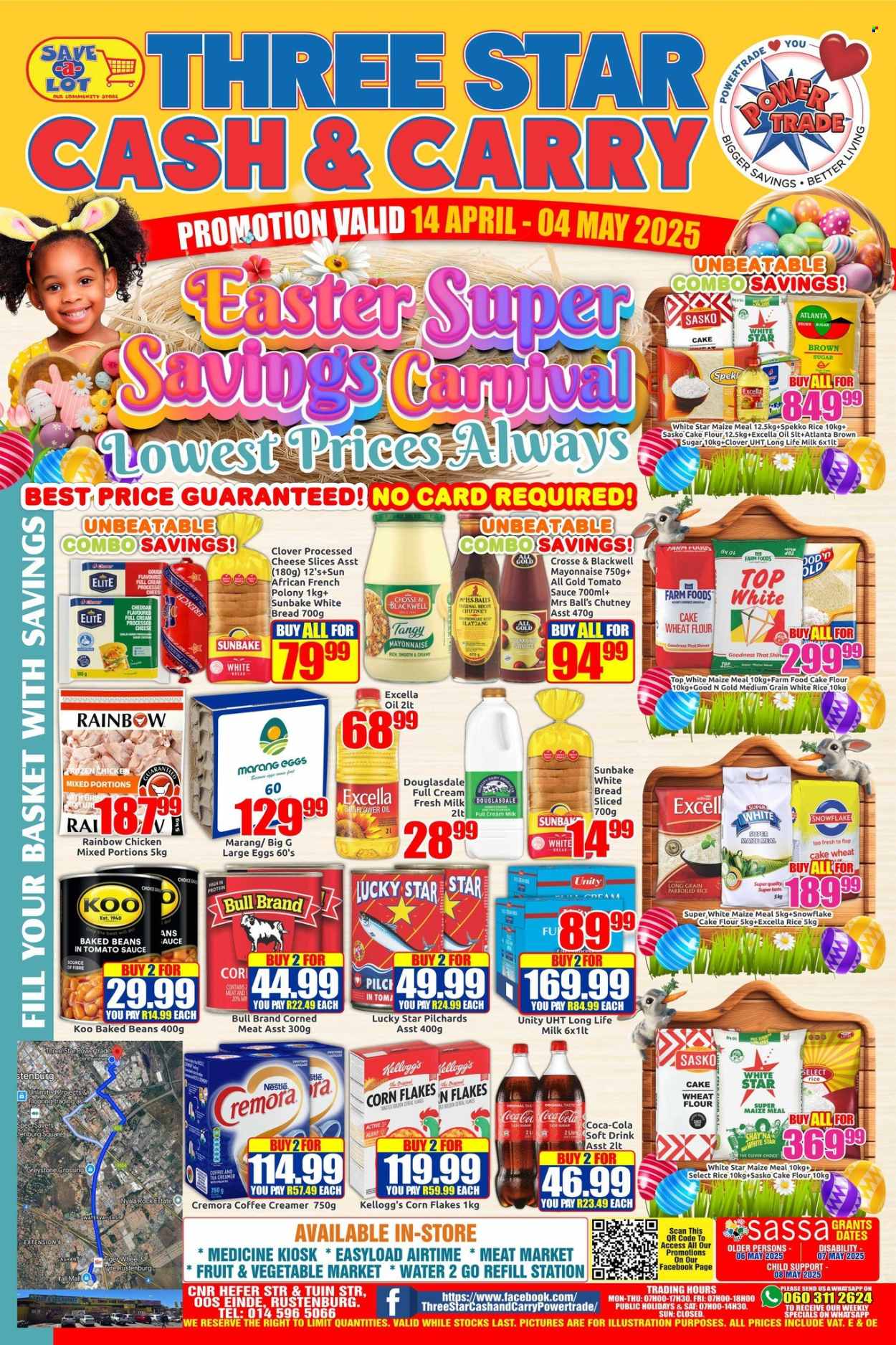 Three Star Cash and Carry specials - 14/04/2025 - 04/05/2025. Page 1