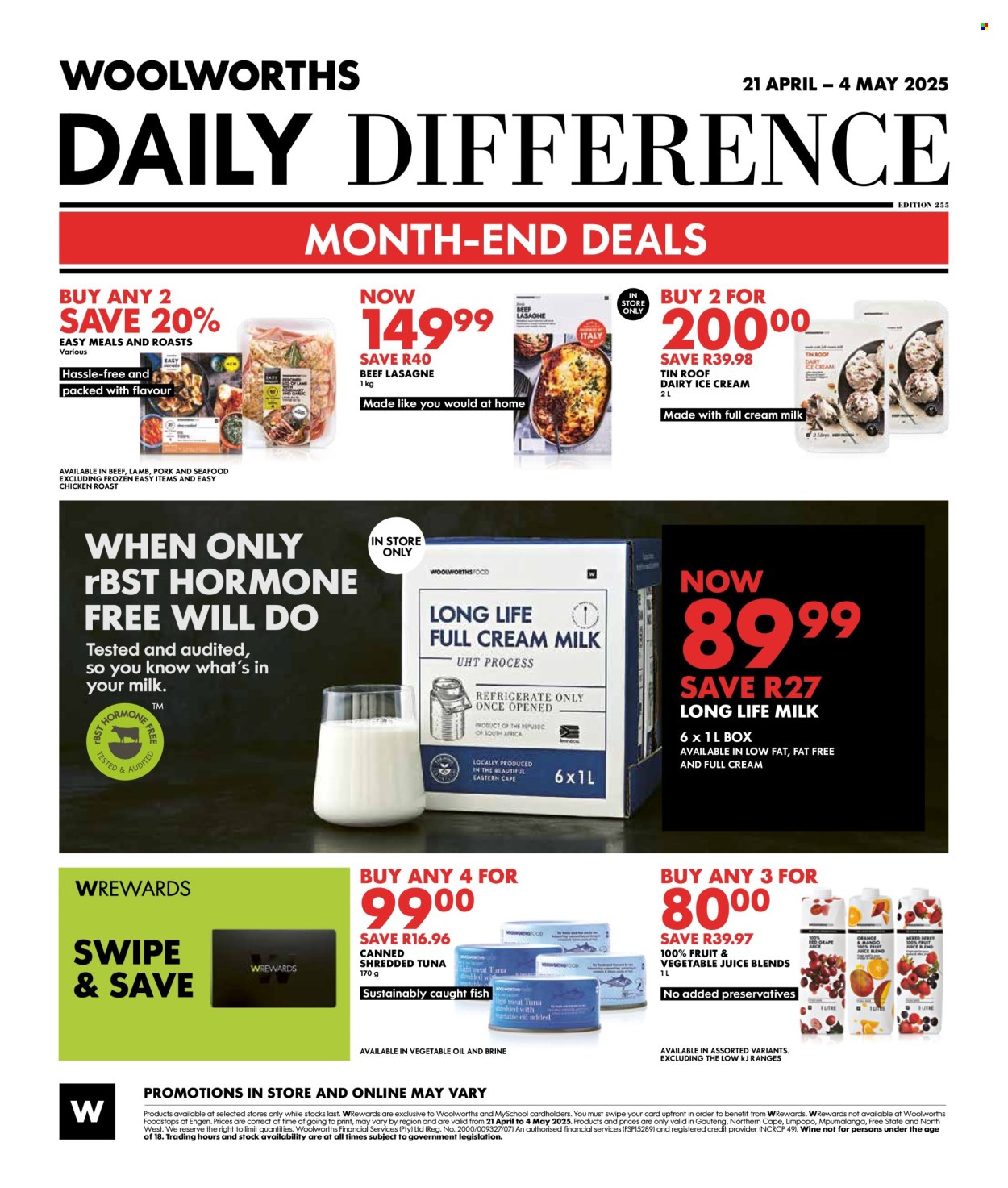 Woolworths specials - 21/04/2025 - 04/05/2025. Page 12