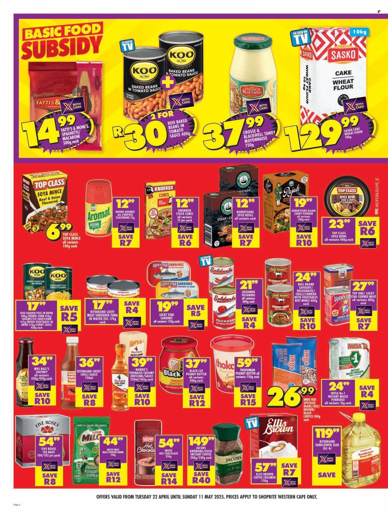 Shoprite specials - 22/04/2025 - 11/05/2025. Page 6
