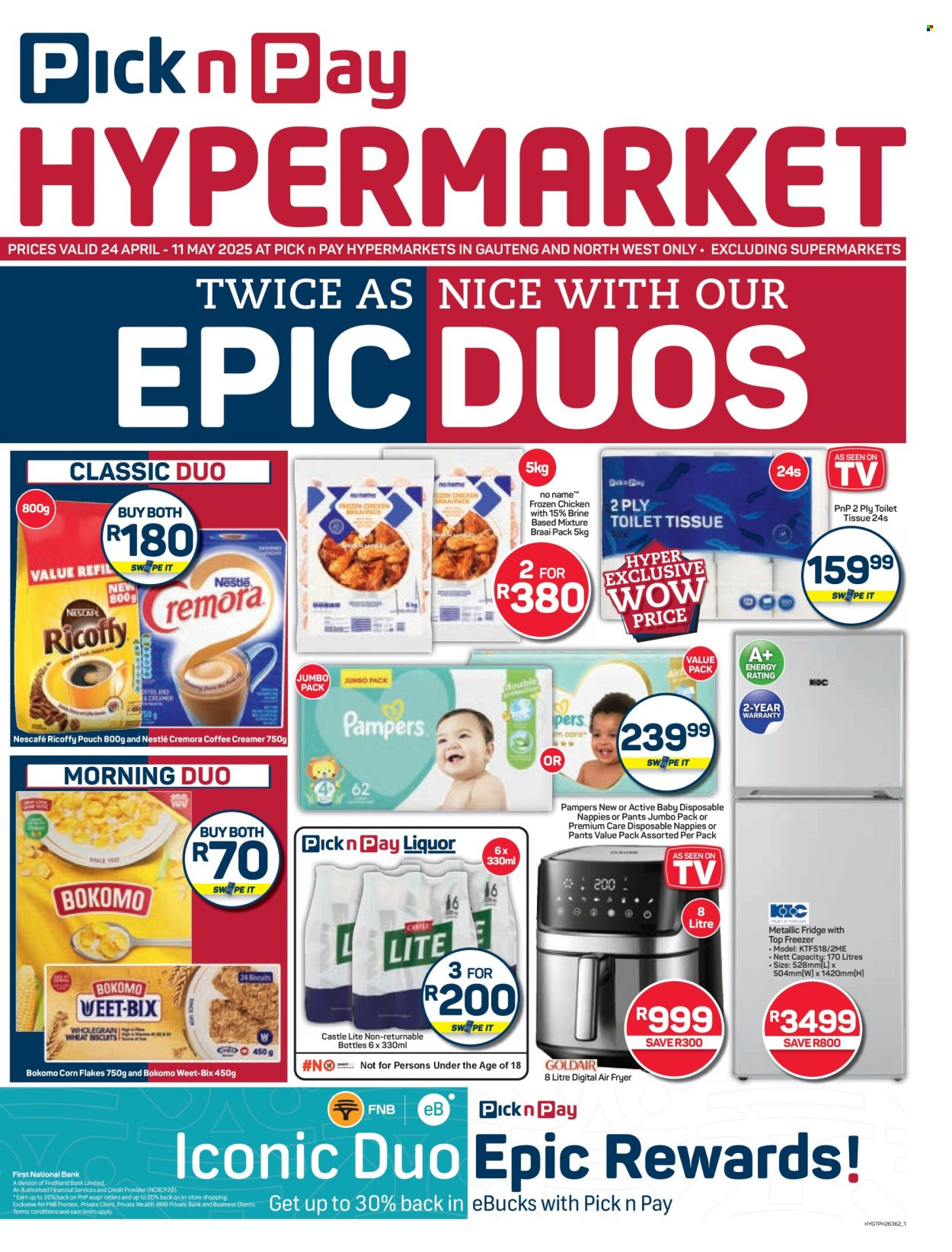 Pick n Pay Hypermarket specials - 24/04/2025 - 11/05/2025. Page 1