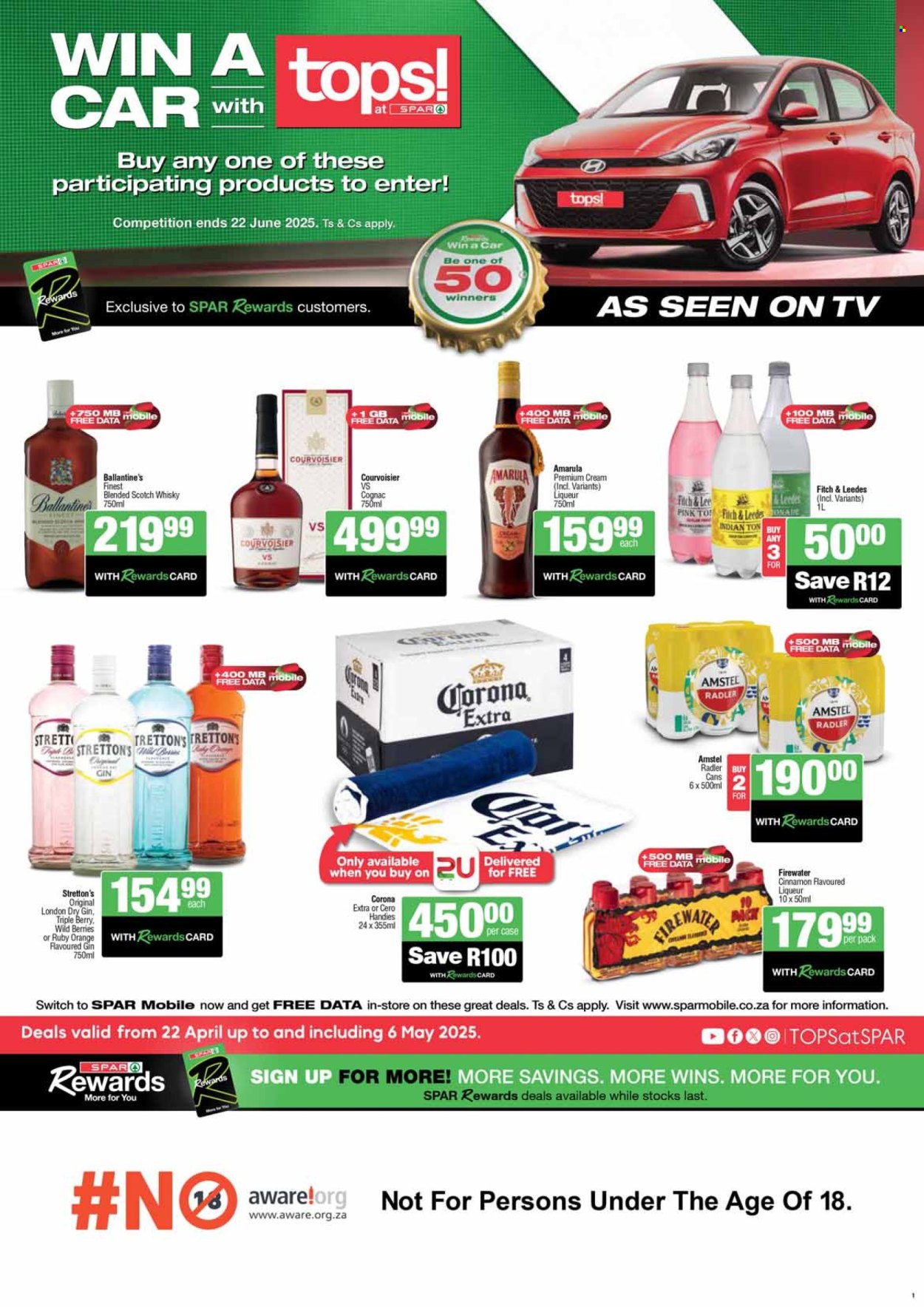 TOPS at SPAR specials - 22/04/2025 - 06/05/2025. Page 1