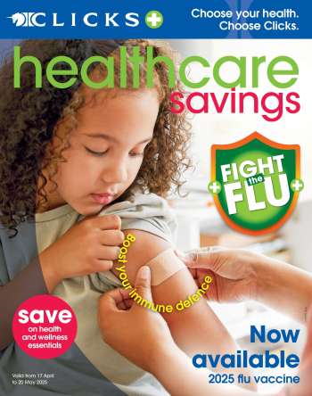 Clicks catalogue  - 17/04/2025 - 20/05/2025.