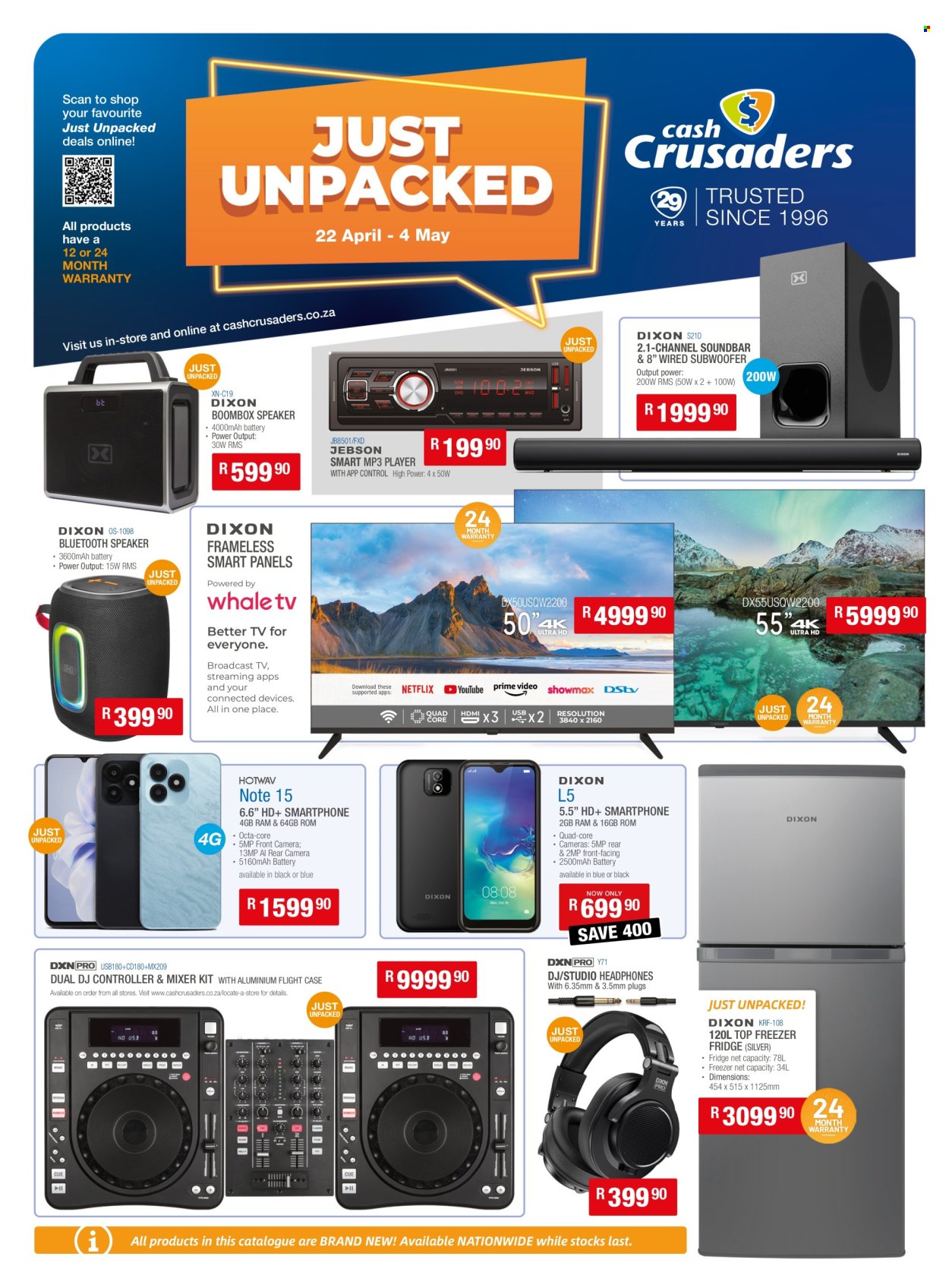 Cash Crusaders specials - 22/04/2025 - 04/05/2025. Page 1
