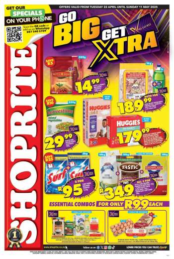 Shoprite catalogue  - 22/04/2025 - 11/05/2025.