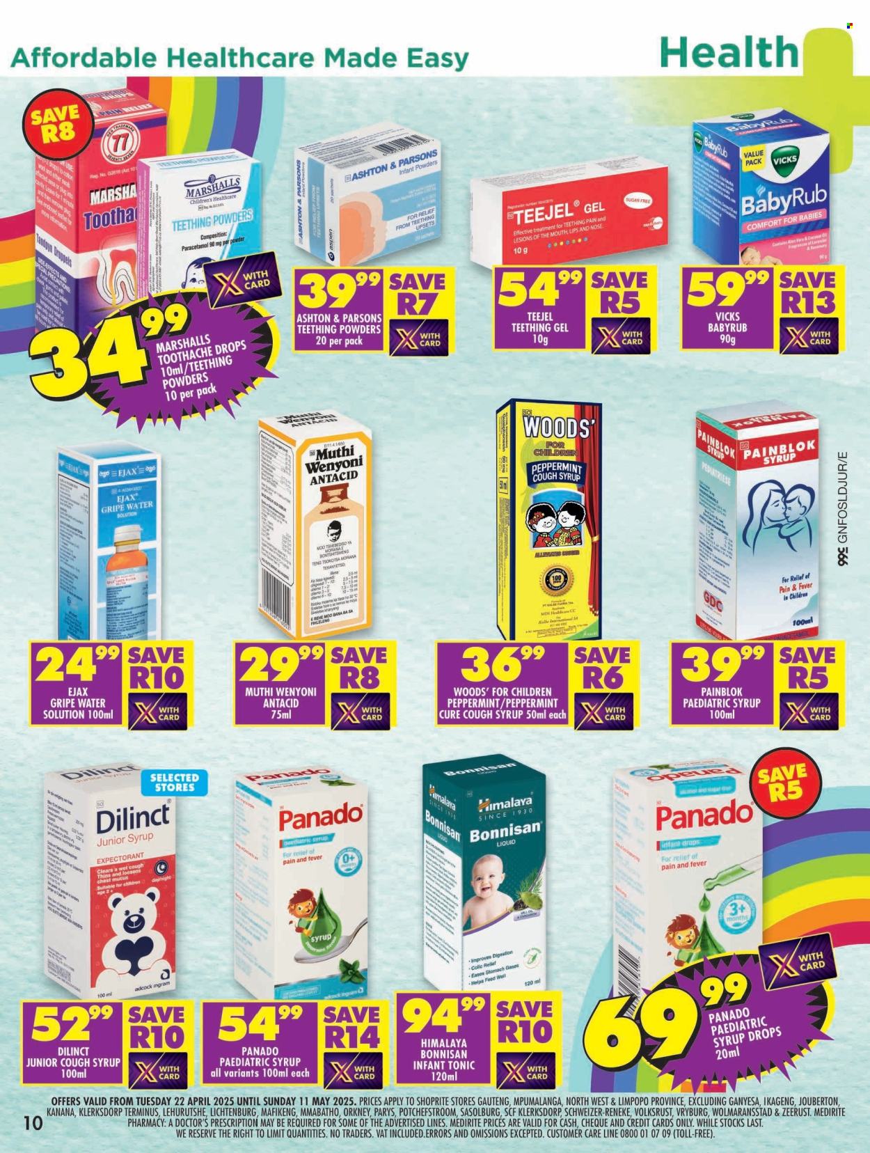 Shoprite specials - 22/04/2025 - 11/05/2025. Page 10