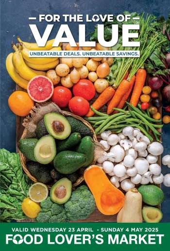 Food Lover's Market catalogue  - 23/04/2025 - 04/05/2025.