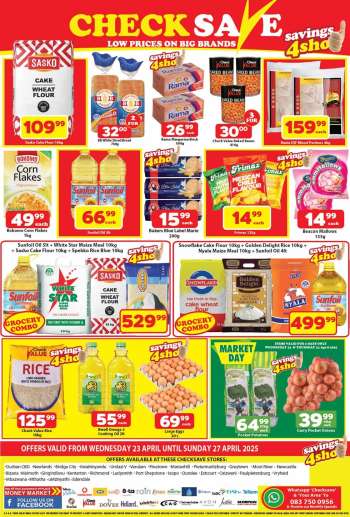 Check Save catalogue  - 23/04/2025 - 27/04/2025.