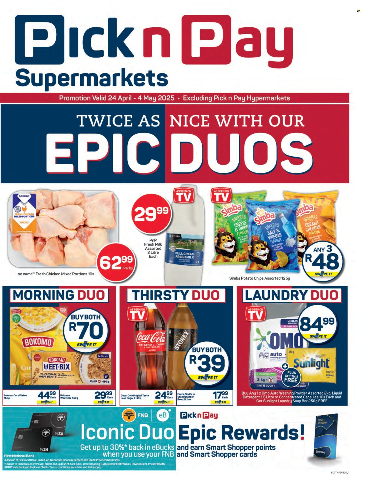 Pick n Pay Supermarket specials - 24/04/2025 - 04/05/2025. Page 1