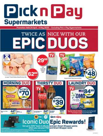 Pick n Pay Supermarket catalogue  - 24/04/2025 - 04/05/2025.