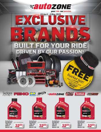 AutoZone catalogue  - 24/04/2025 - 04/05/2025.