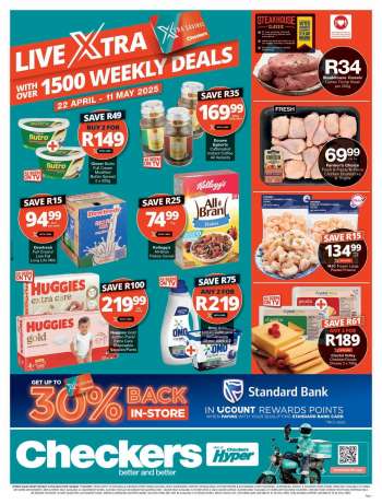 Checkers catalogue  - 22/04/2025 - 11/05/2025.