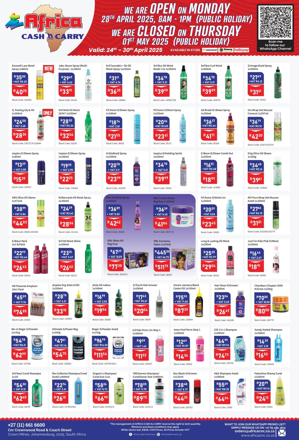 Africa Cash & Carry specials - 24/04/2025 - 30/04/2025. Page 1