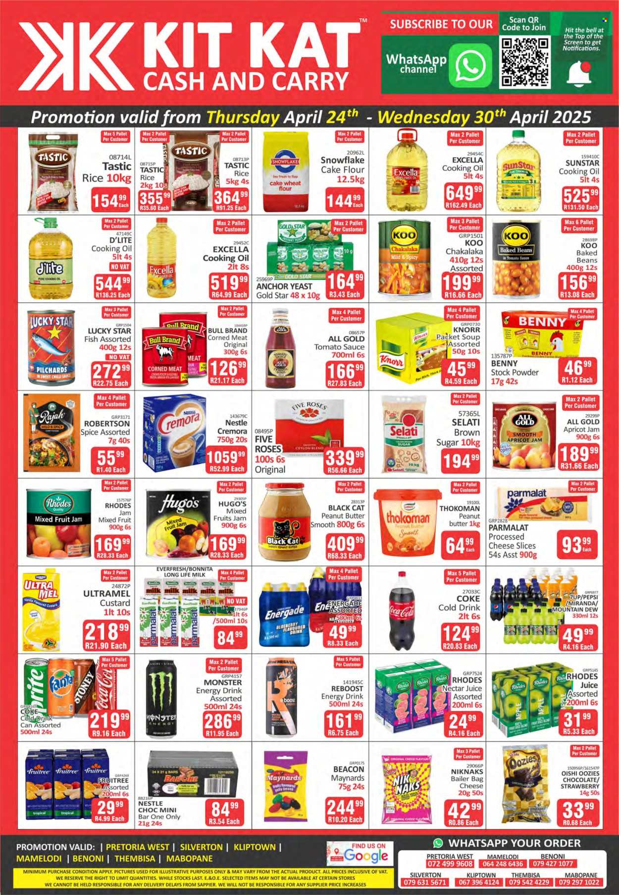 Kit Kat Cash & Carry specials - 24/04/2025 - 30/04/2025. Page 1