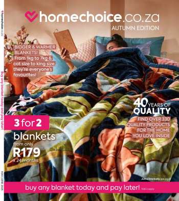 HomeChoice catalogue  - 24/04/2025 - 26/06/2025.