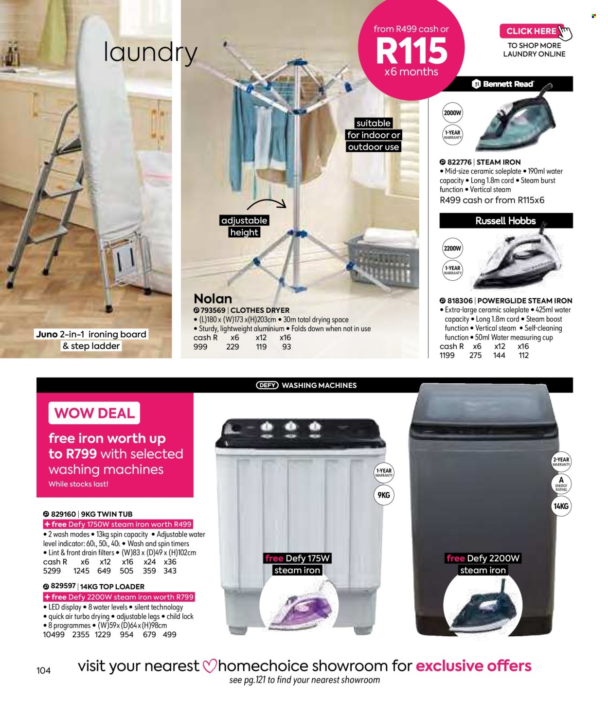 HomeChoice specials - 24/04/2025 - 26/06/2025. Page 104