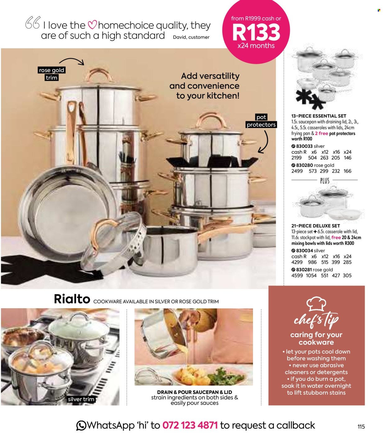 HomeChoice specials - 24/04/2025 - 26/06/2025. Page 115