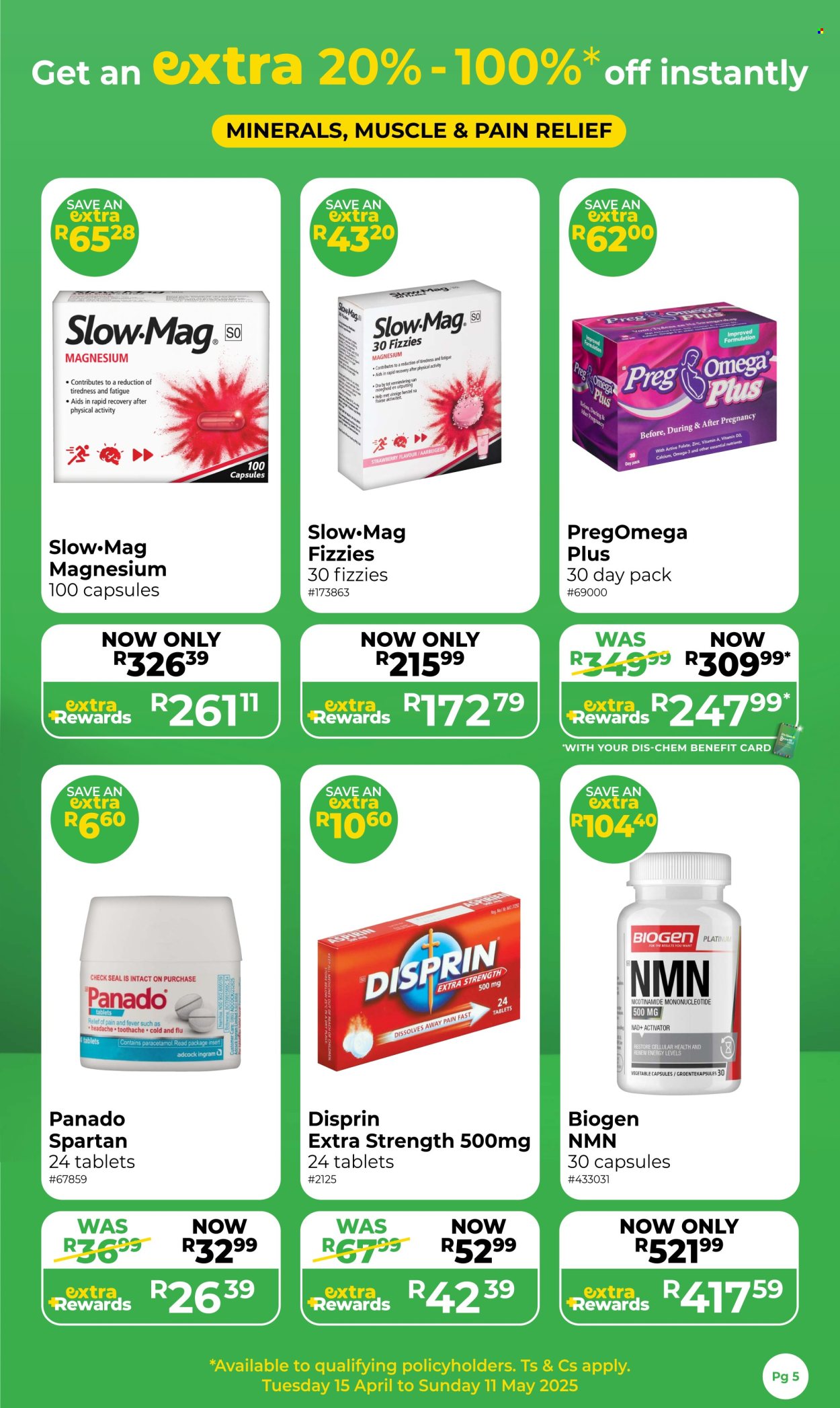 Dis-Chem specials - 15/04/2025 - 11/05/2025. Page 5