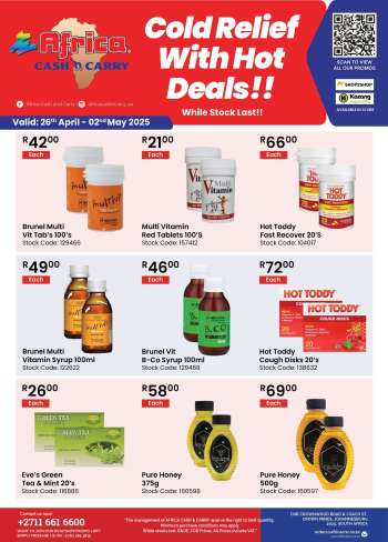 Africa Cash & Carry catalogue  - 26/04/2025 - 02/05/2025.