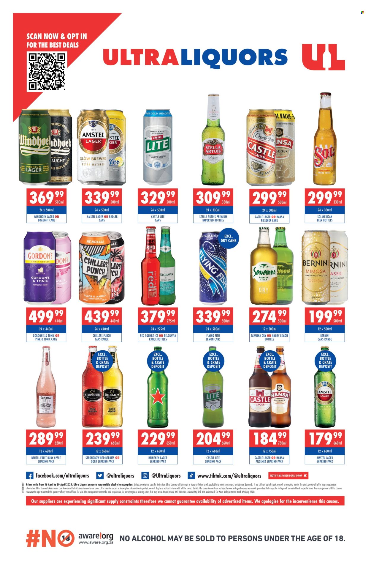 Ultra Liquors specials - 16/04/2025 - 30/04/2025. Page 3