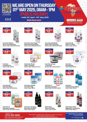 Africa Cash & Carry catalogue  - 29/04/2025 - 05/05/2025.