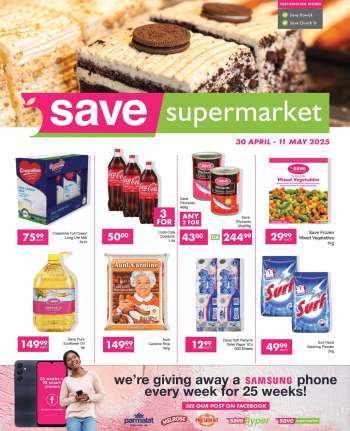Save supermarket catalogue  - 30/04/2025 - 11/05/2025.