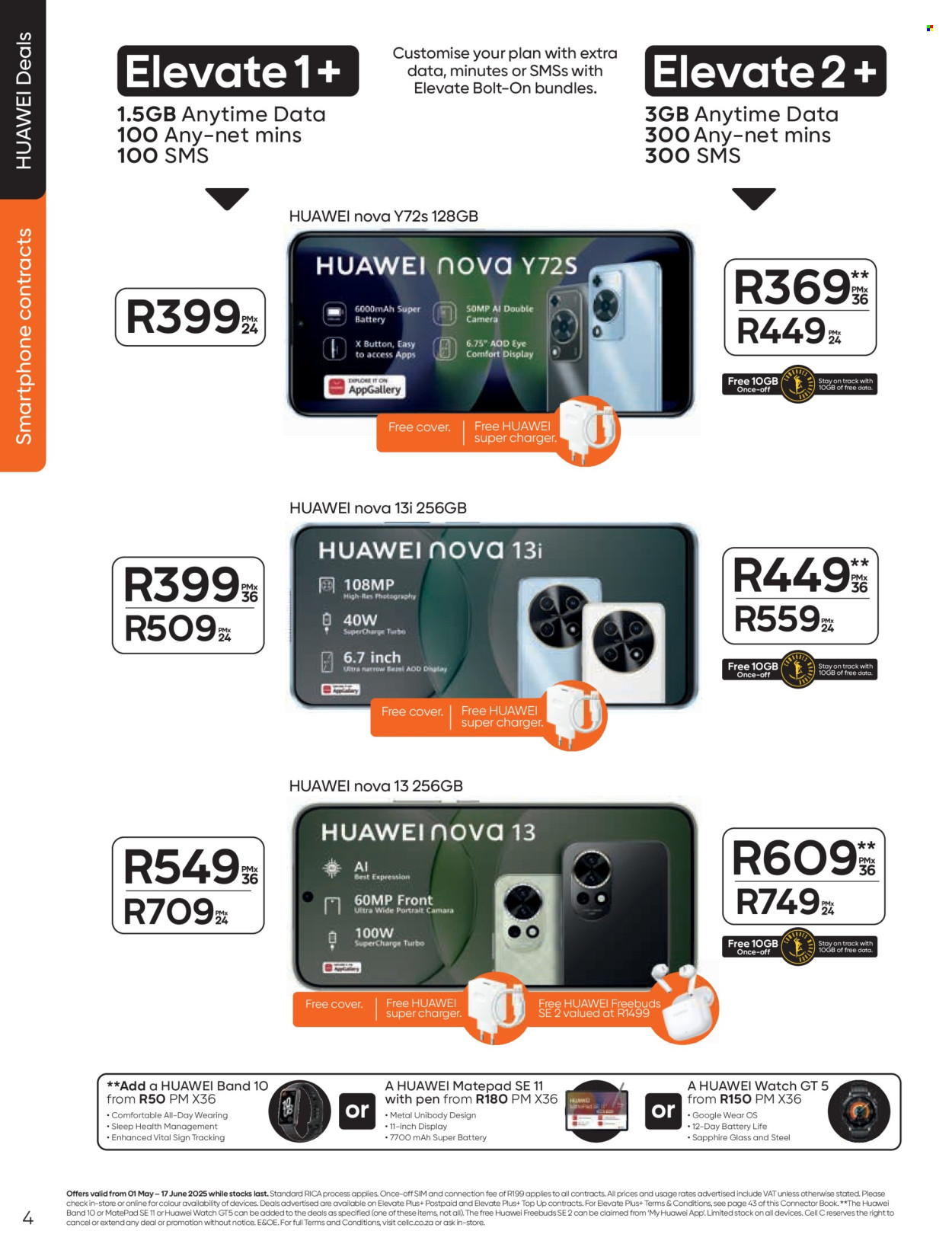Cell C specials - 01/05/2025 - 17/06/2025. Page 4