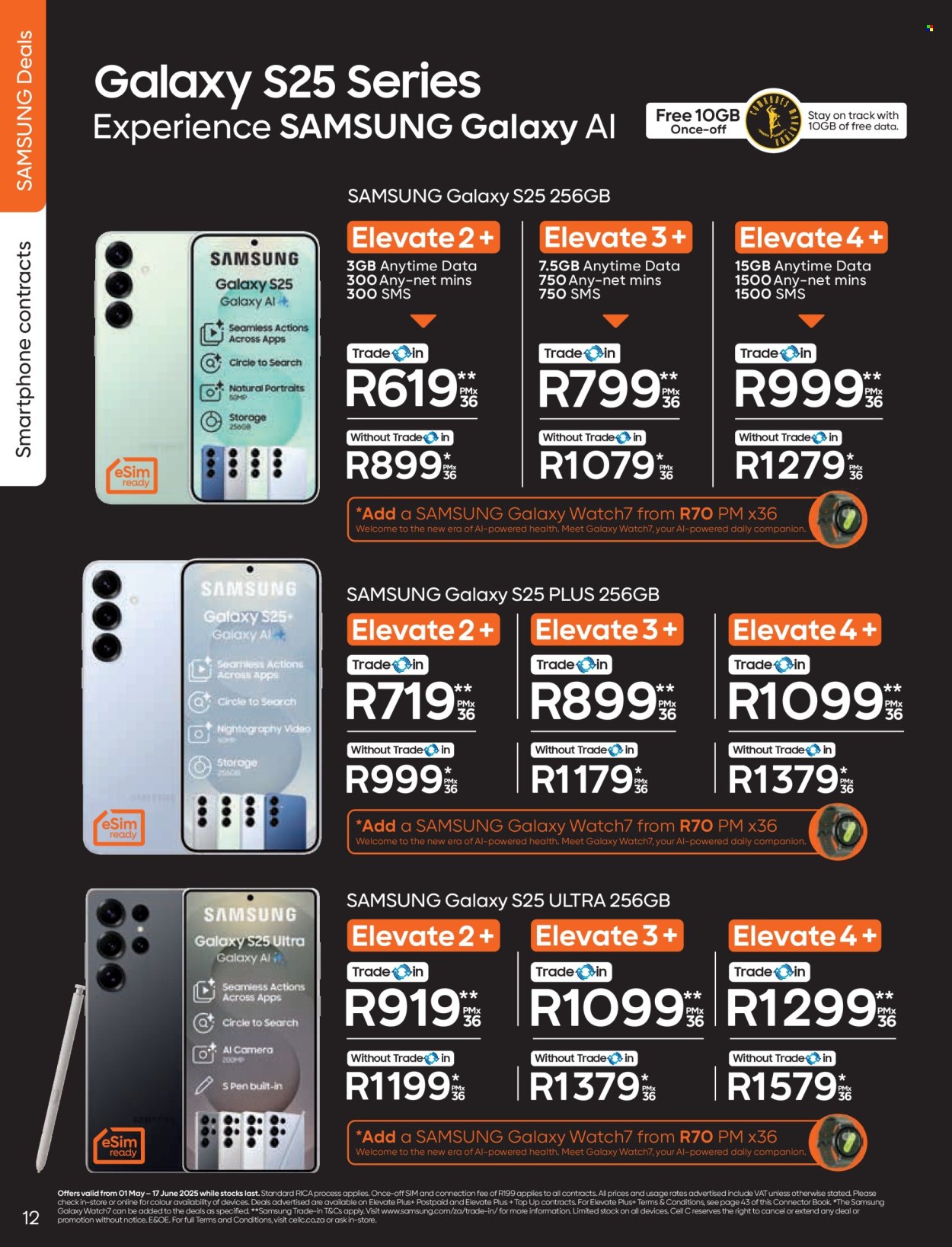 Cell C specials - 01/05/2025 - 17/06/2025. Page 12