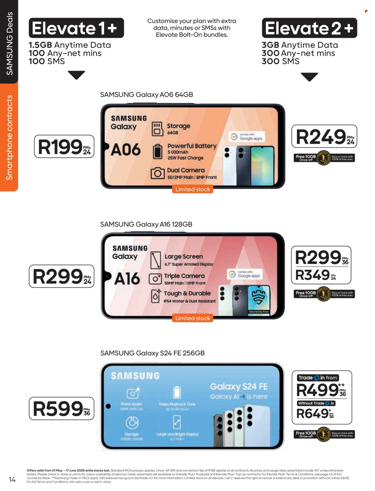 Cell C specials - 01/05/2025 - 17/06/2025. Page 14