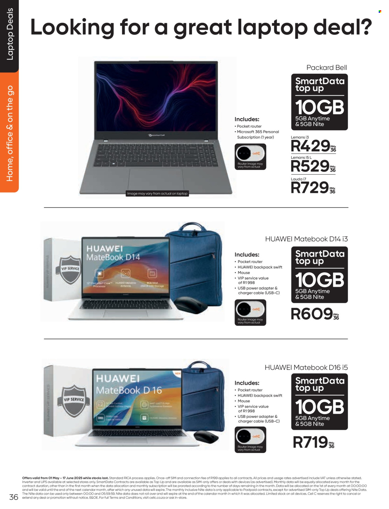 Cell C specials - 01/05/2025 - 17/06/2025. Page 36