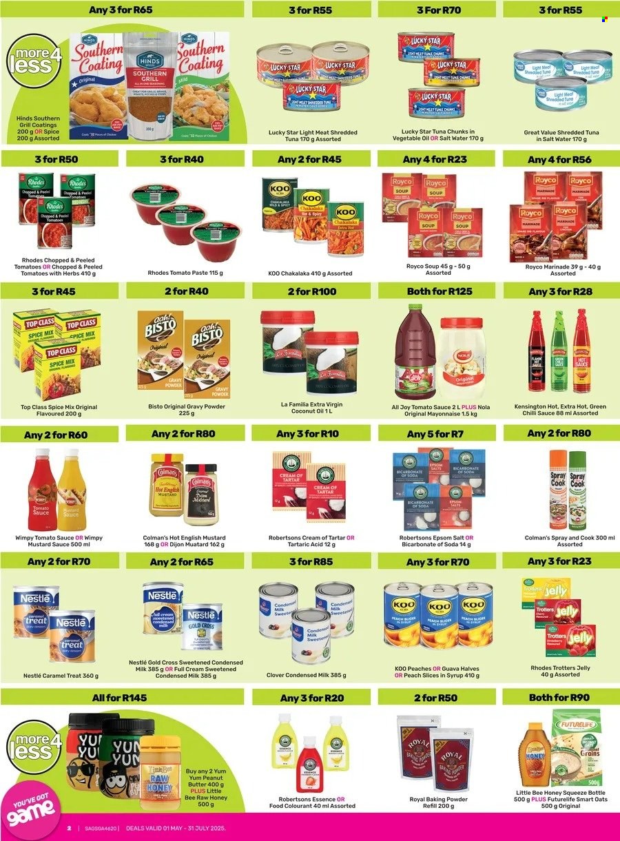 Game specials - 01/05/2025 - 31/07/2025. Page 2