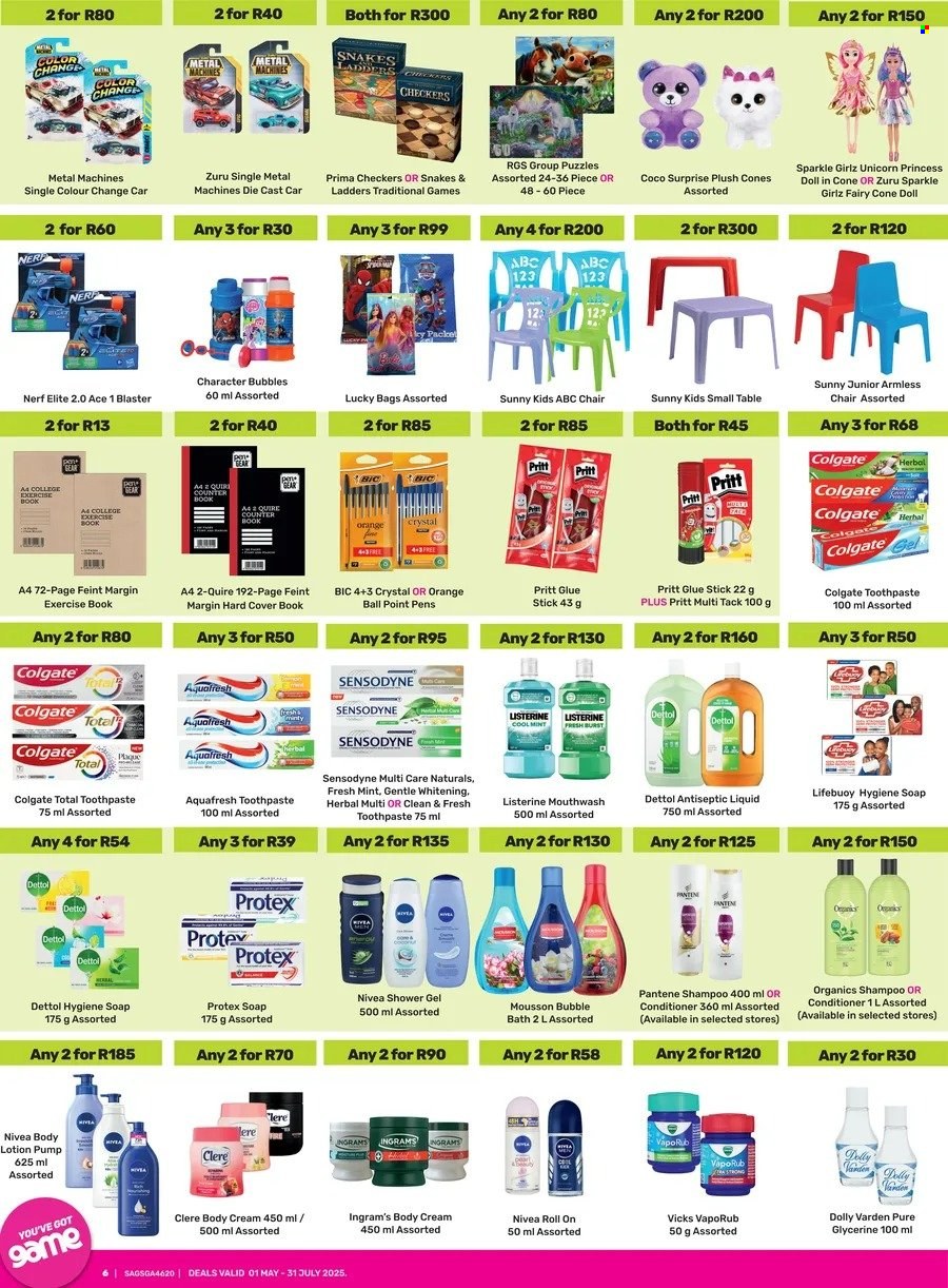 Game specials - 01/05/2025 - 31/07/2025. Page 6