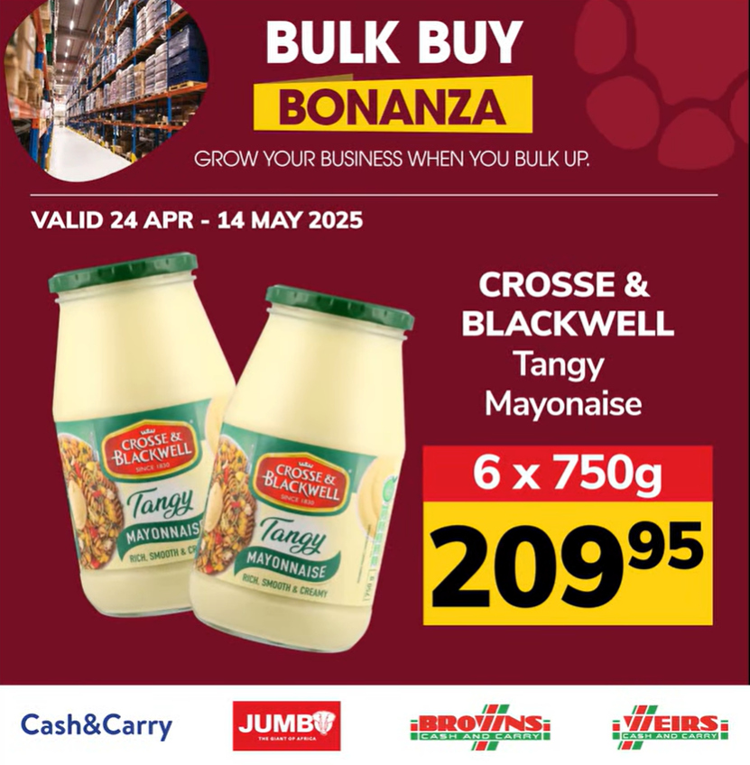 Jumbo Cash & Carry specials - 24/04/2025 - 14/05/2025. Page 12