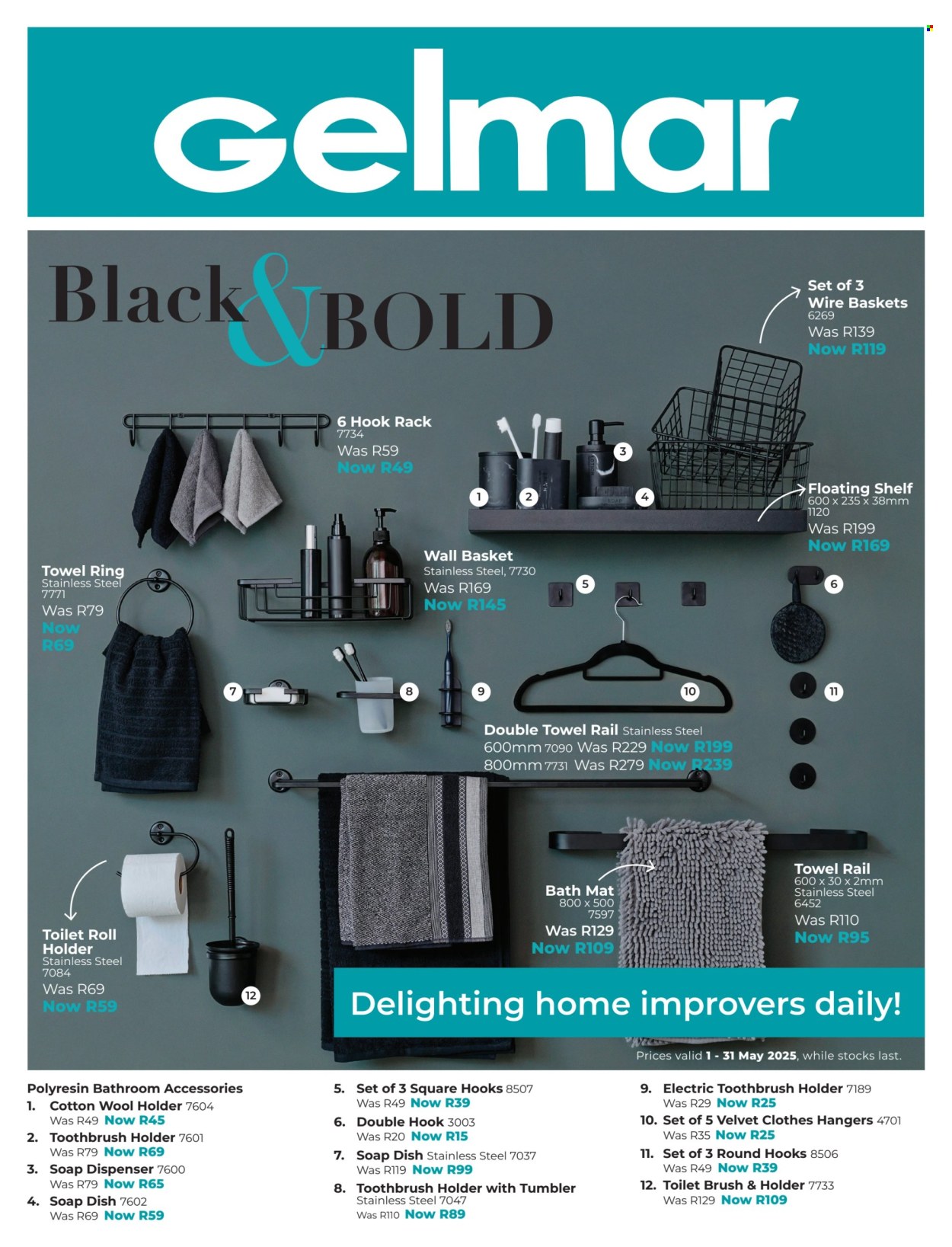 Gelmar specials - 01/05/2025 - 31/05/2025. Page 1