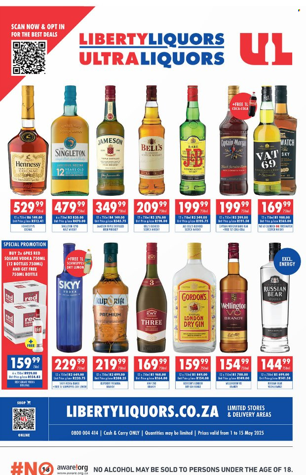 Liberty Liquors specials - 01/05/2025 - 15/05/2025. Page 1