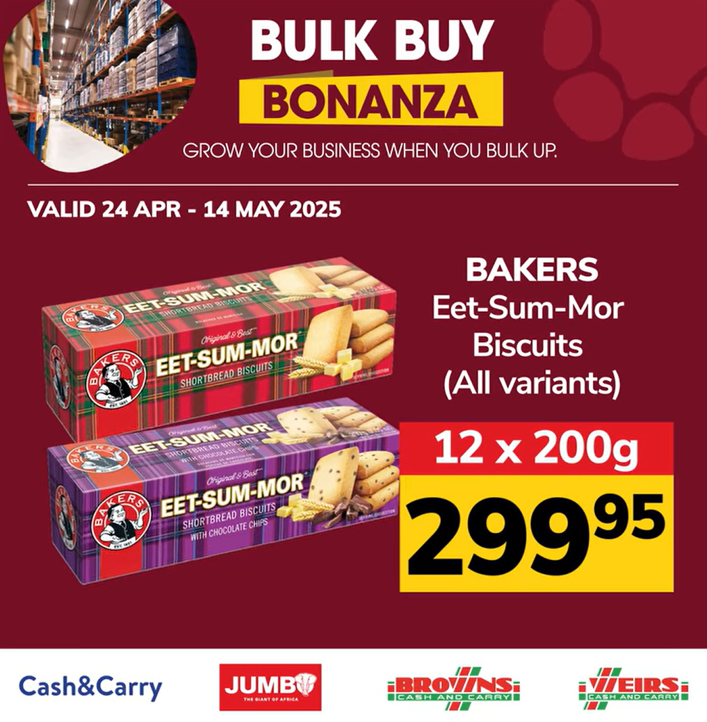 Jumbo Cash & Carry specials - 24/04/2025 - 14/05/2025. Page 8
