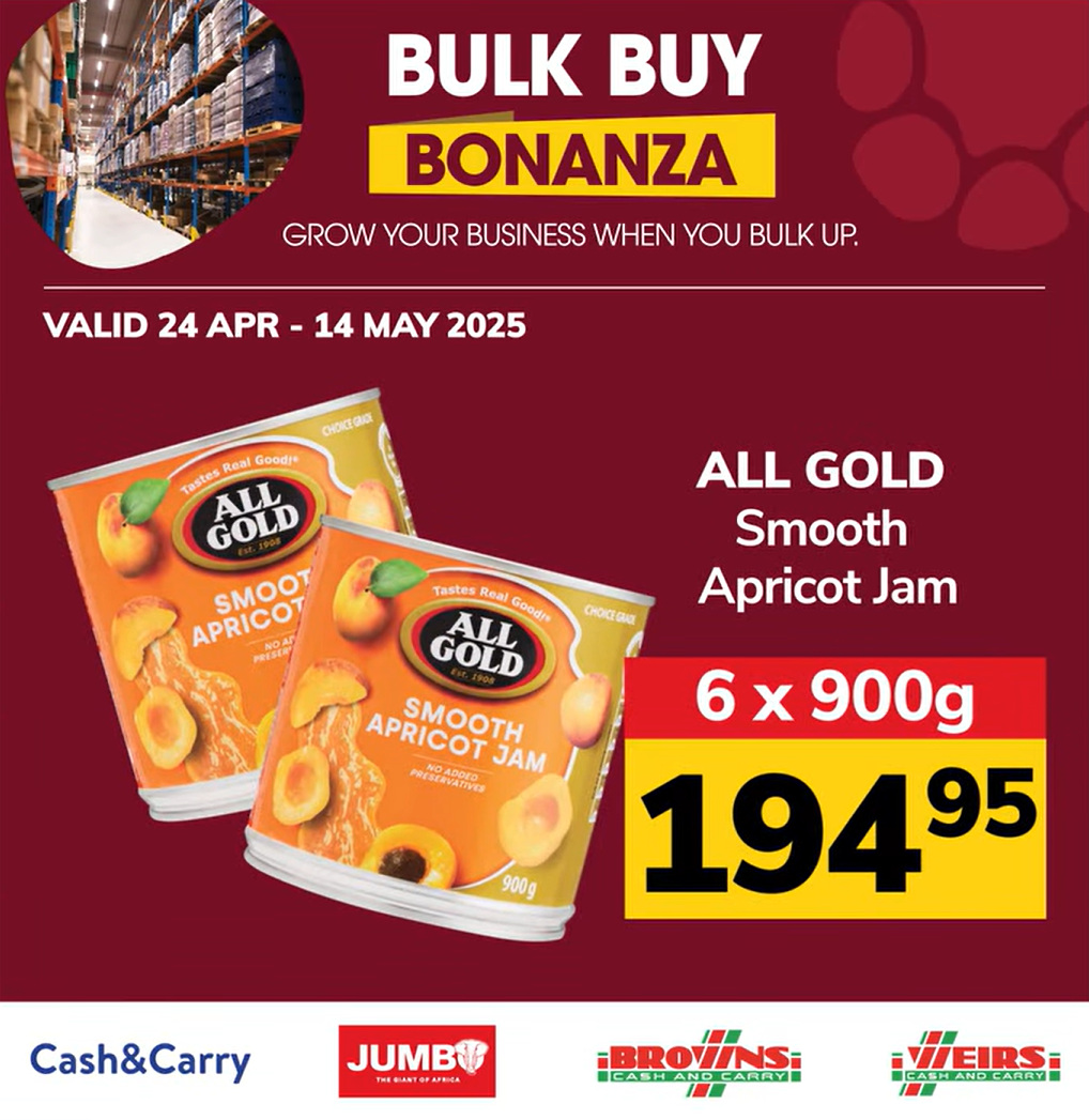 Jumbo Cash & Carry specials - 24/04/2025 - 14/05/2025. Page 9