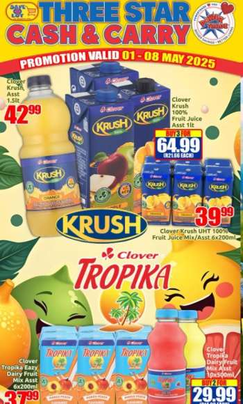 Three Star Cash and Carry catalogue  - 01/05/2025 - 08/05/2025.