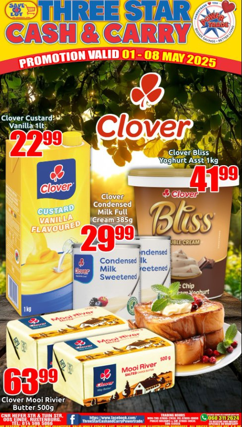 Three Star Cash and Carry specials - 01/05/2025 - 08/05/2025. Page 4