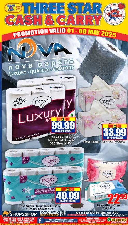 Three Star Cash and Carry specials - 01/05/2025 - 08/05/2025. Page 8