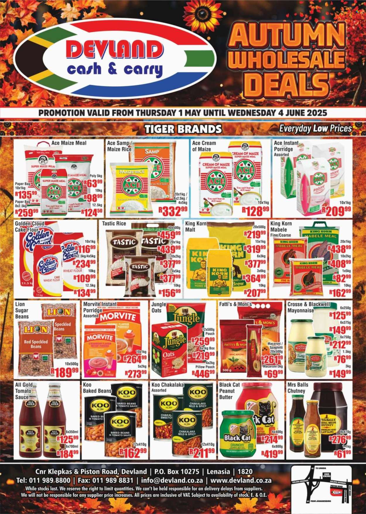Devland specials - 01/05/2025 - 04/06/2025. Page 1
