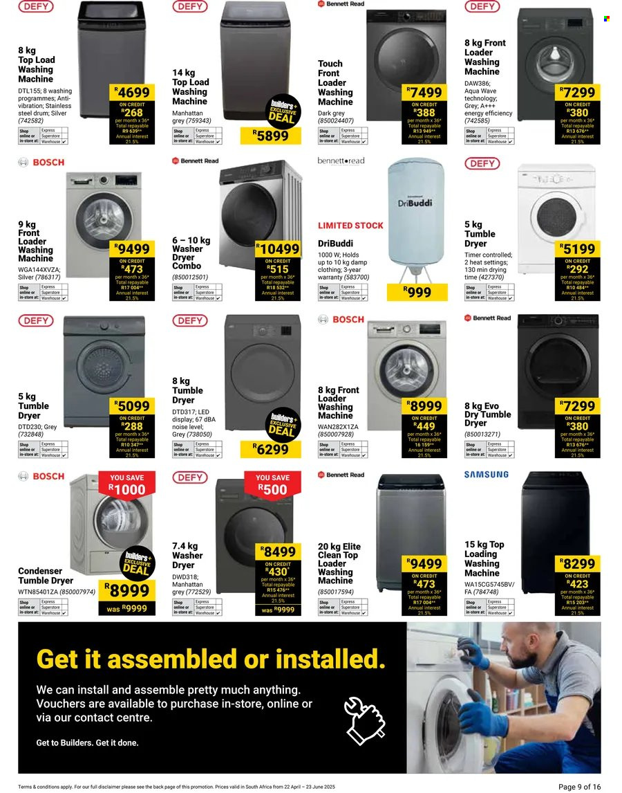 Builders specials - 22/04/2025 - 23/06/2025. Page 9