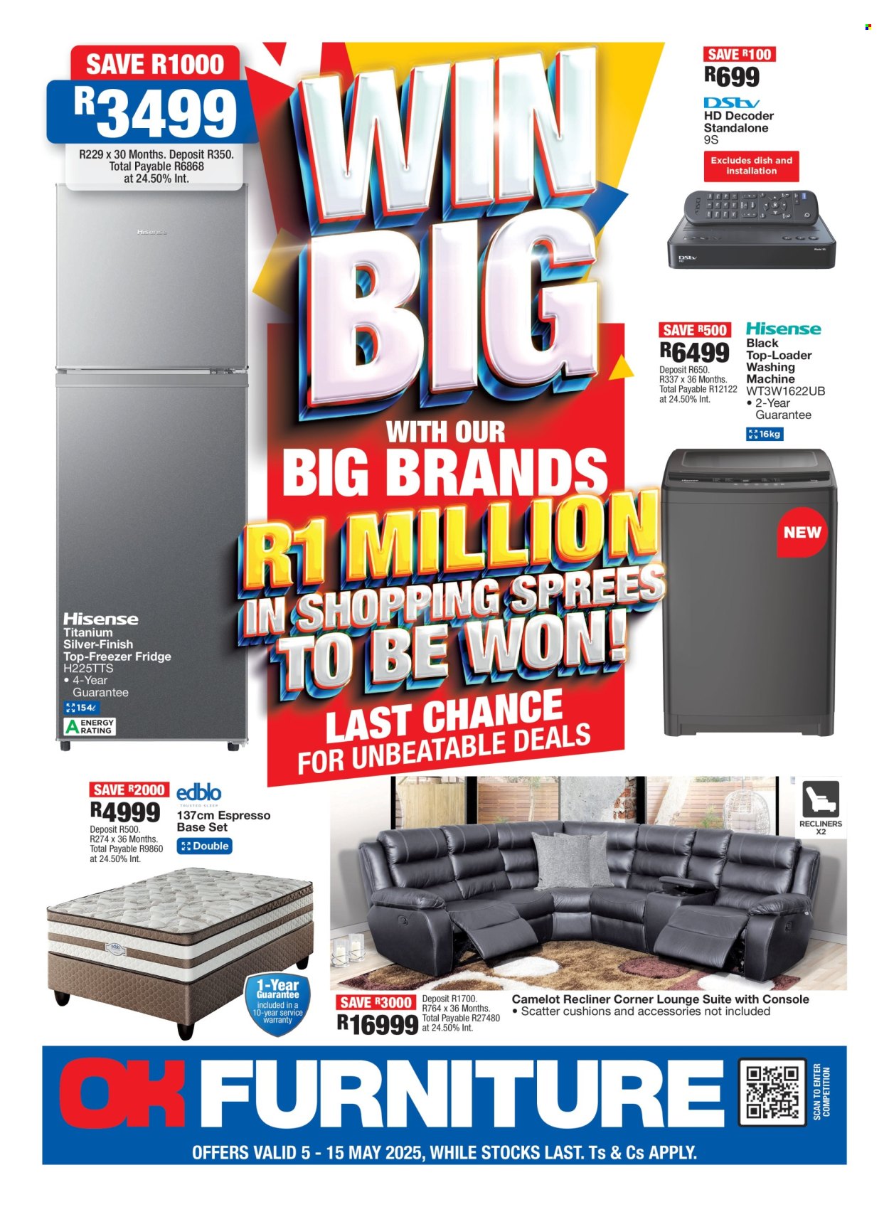 OK Furniture specials - 05/05/2025 - 15/05/2025. Page 1